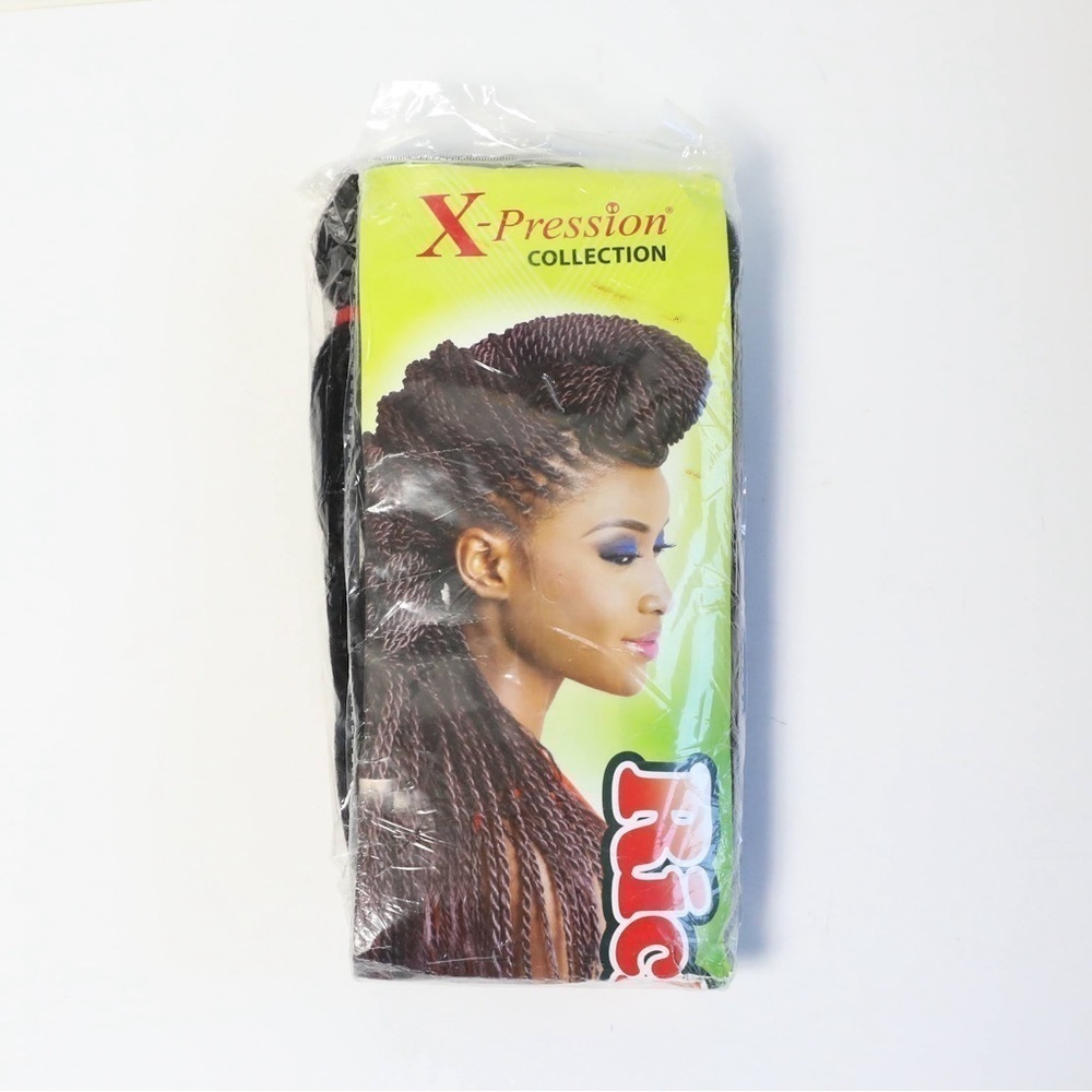 X-Pression Rich Braid Hair Extension Brand New Colour 2 black 75 inch kanekalon